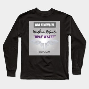 Bray wyatt in memory Long Sleeve T-Shirt